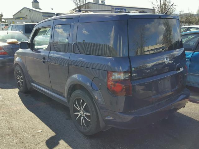 5J6YH18968L006782 - 2008 HONDA ELEMENT SC BLUE photo 3