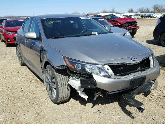 5XXGR4A76EG293030 - 2014 KIA OPTIMA SX GRAY photo 1