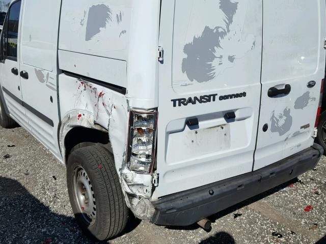 NM0LS7AN4CT110771 - 2012 FORD TRANSIT CO WHITE photo 9
