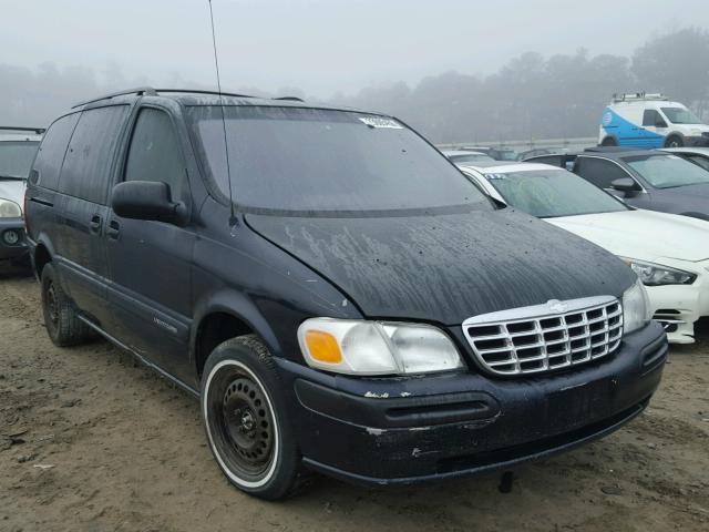 1GNDX03E2YD182171 - 2000 CHEVROLET VENTURE BLUE photo 1