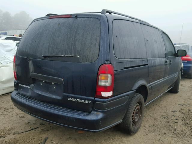 1GNDX03E2YD182171 - 2000 CHEVROLET VENTURE BLUE photo 4