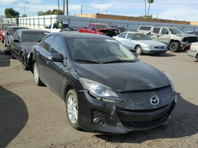 JM1BL1WP5D1724924 - 2013 MAZDA 3 I BLACK photo 1