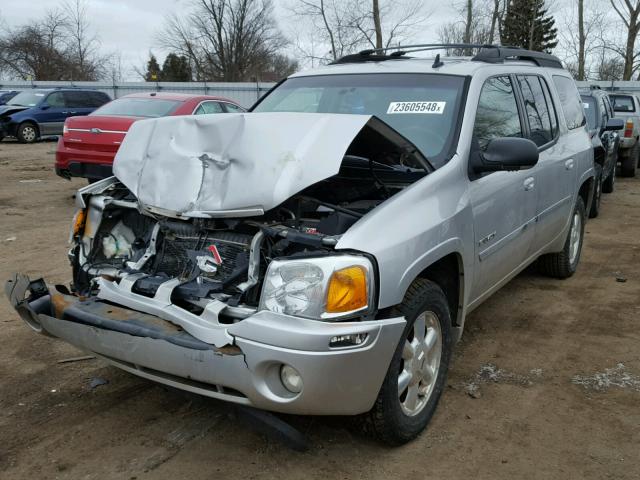 1GKET16S566135092 - 2006 GMC ENVOY XL SILVER photo 2