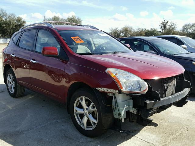 JN8AS5MT3AW001517 - 2010 NISSAN ROGUE S RED photo 1