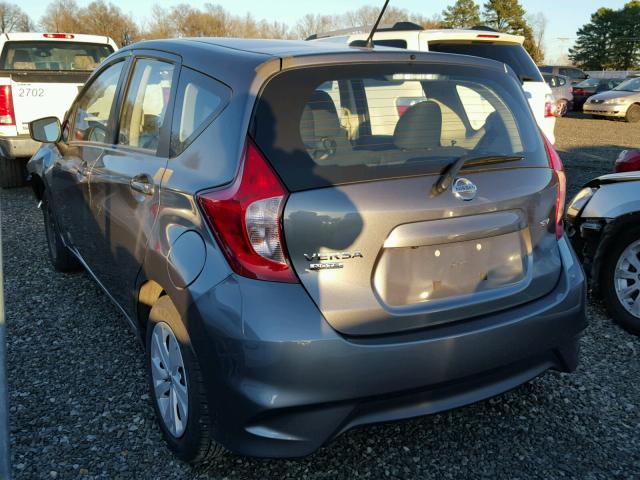 3N1CE2CP0HL370627 - 2017 NISSAN VERSA NOTE GRAY photo 3