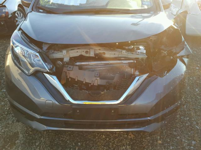 3N1CE2CP0HL370627 - 2017 NISSAN VERSA NOTE GRAY photo 7