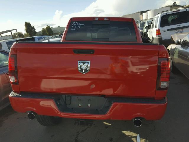 3C6JR6CT1GG213670 - 2016 RAM 1500 SPORT RED photo 6