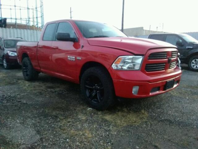 1C6RR6GT9ES278155 - 2014 RAM 1500 SLT RED photo 1