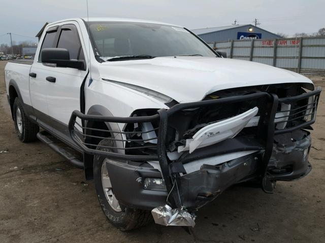 1D7RV1GT8BS540336 - 2011 DODGE RAM 1500 WHITE photo 1