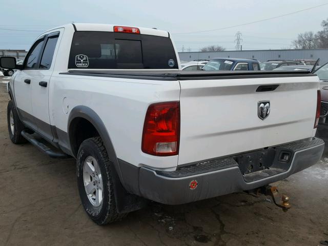 1D7RV1GT8BS540336 - 2011 DODGE RAM 1500 WHITE photo 3