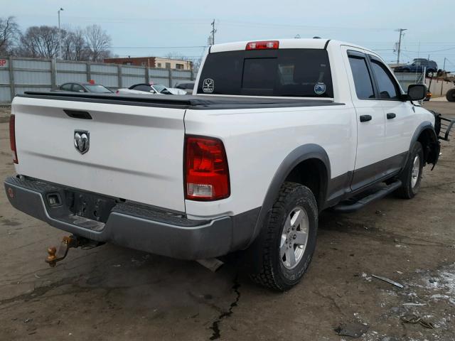 1D7RV1GT8BS540336 - 2011 DODGE RAM 1500 WHITE photo 4