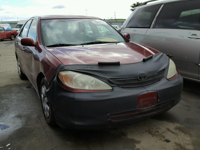 4T1BE32K32U066866 - 2002 TOYOTA CAMRY LE MAROON photo 1