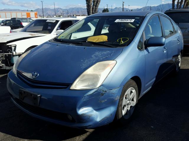 JTDKB20U753050806 - 2005 TOYOTA PRIUS BLUE photo 2