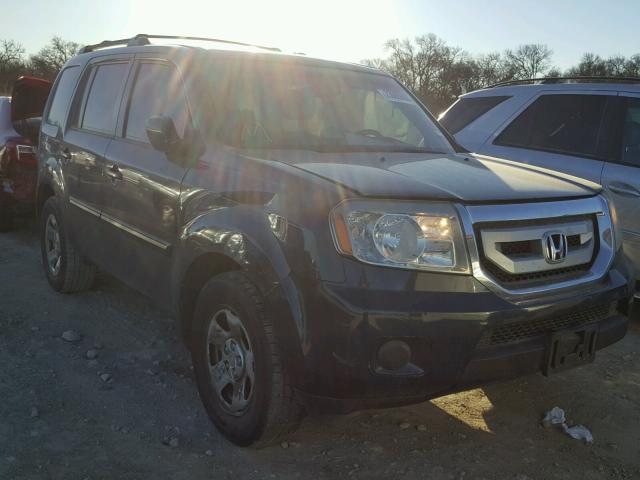 5FNYF38249B013549 - 2009 HONDA PILOT LX GREEN photo 1