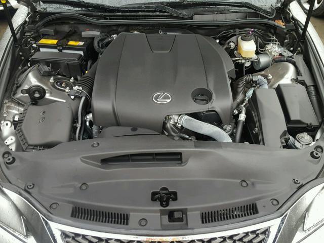 JTHBF1D29F5065481 - 2015 LEXUS IS 250 GRAY photo 7