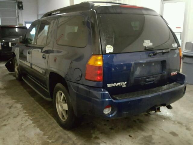 1GKET16SX46234438 - 2004 GMC ENVOY XL BLUE photo 3