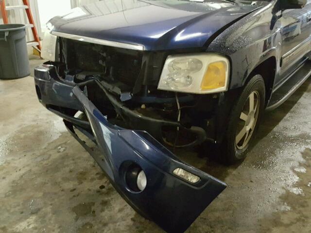 1GKET16SX46234438 - 2004 GMC ENVOY XL BLUE photo 9