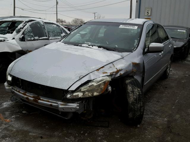 1HGCM56445A022501 - 2005 HONDA ACCORD LX SILVER photo 2