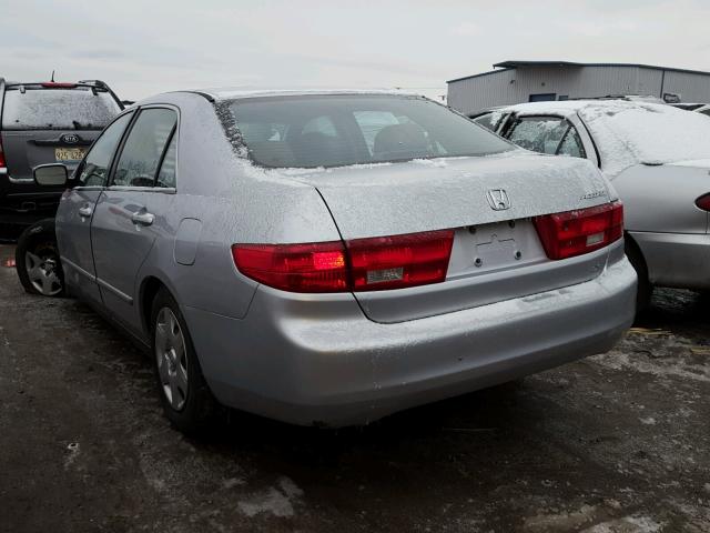 1HGCM56445A022501 - 2005 HONDA ACCORD LX SILVER photo 3