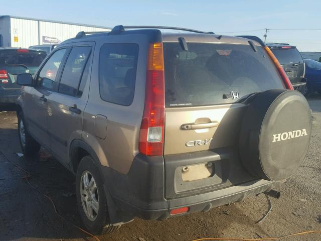 JHLRD78873C039995 - 2003 HONDA CR-V EX BROWN photo 3