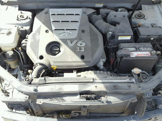 5NPEU46F56H086236 - 2006 HYUNDAI SONATA GLS BLUE photo 7