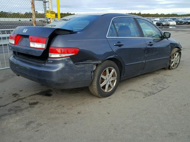 1HGCM66523A040636 - 2003 HONDA ACCORD EX GRAY photo 4