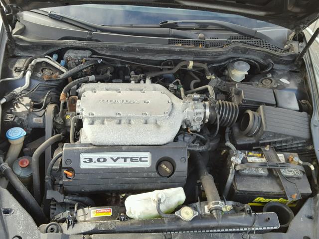 1HGCM66523A040636 - 2003 HONDA ACCORD EX GRAY photo 7