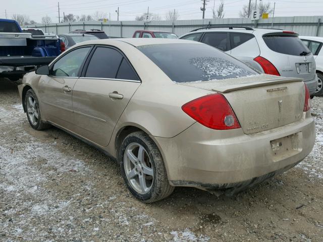 1G2ZG58N274143457 - 2007 PONTIAC G6 BASE TAN photo 3