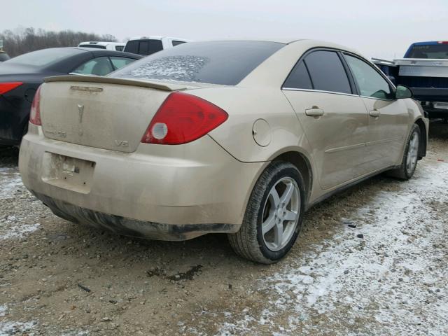 1G2ZG58N274143457 - 2007 PONTIAC G6 BASE TAN photo 4