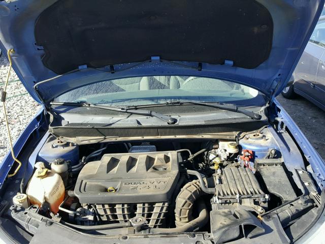 1C3LC45K78N642918 - 2008 CHRYSLER SEBRING BLUE photo 7