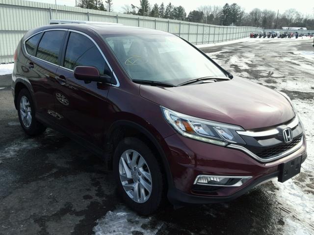 2HKRM3H54GH545676 - 2016 HONDA CR-V EX BURGUNDY photo 1