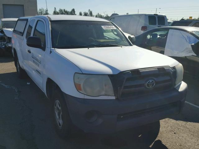 5TETX22N99Z603152 - 2009 TOYOTA TACOMA ACC WHITE photo 1