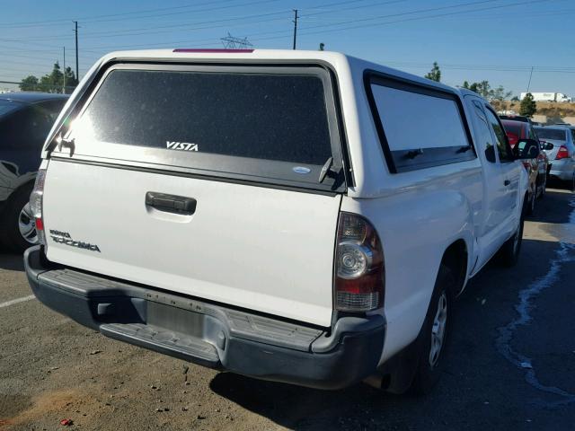 5TETX22N99Z603152 - 2009 TOYOTA TACOMA ACC WHITE photo 4