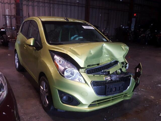 KL8CB6S94DC626895 - 2013 CHEVROLET SPARK LS GREEN photo 1