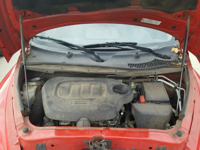 3GNDA23D38S575732 - 2008 CHEVROLET HHR LT RED photo 7