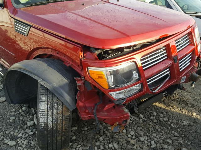 1D8GU58618W102474 - 2008 DODGE NITRO R/T RED photo 9