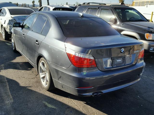 WBANU53569C121624 - 2009 BMW 528 I GRAY photo 3