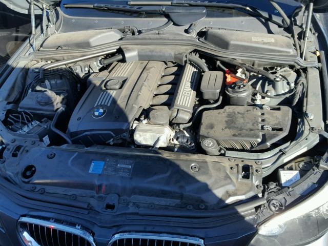 WBANU53569C121624 - 2009 BMW 528 I GRAY photo 7