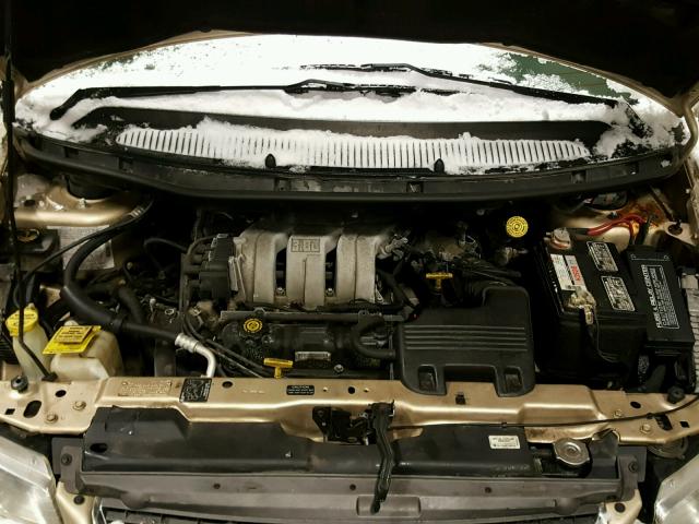 1C4GP54L0YB574464 - 2000 CHRYSLER TOWN & COU GOLD photo 7