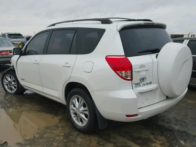 JTMBK31V875028916 - 2007 TOYOTA RAV4 LIMIT WHITE photo 3