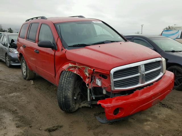 1D4HD48N15F528393 - 2005 DODGE DURANGO SL RED photo 1