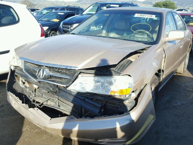 19UUA56613A021544 - 2003 ACURA 3.2TL BEIGE photo 2