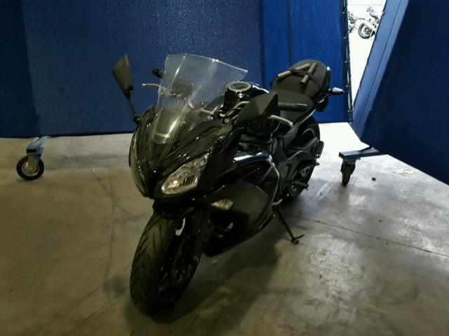 JKAEXEE14FDA17771 - 2015 KAWASAKI EX650 E BLACK photo 2