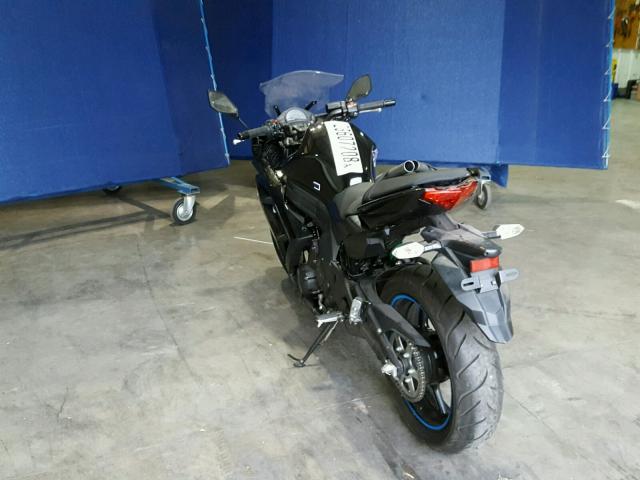 JKAEXEE14FDA17771 - 2015 KAWASAKI EX650 E BLACK photo 3