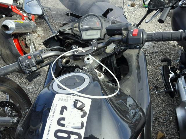 JKAEXEE14FDA17771 - 2015 KAWASAKI EX650 E BLACK photo 5