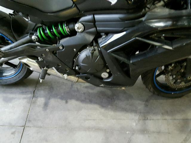 JKAEXEE14FDA17771 - 2015 KAWASAKI EX650 E BLACK photo 7