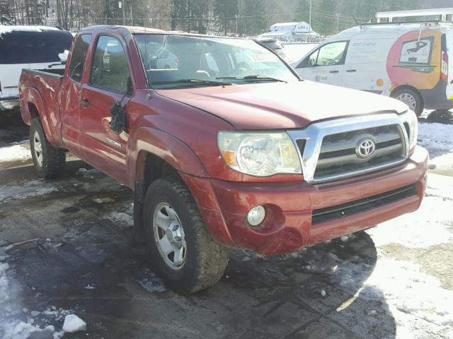 5TEUU42N86Z162571 - 2006 TOYOTA TACOMA ACC BURGUNDY photo 1