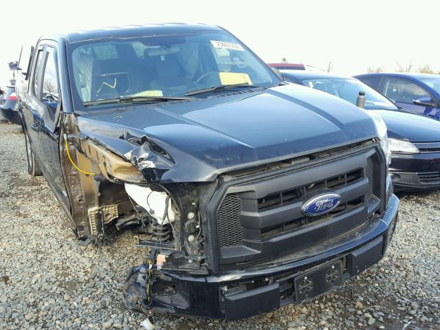 1FTEX1CP6GKG02156 - 2016 FORD F150 SUPER BLACK photo 1