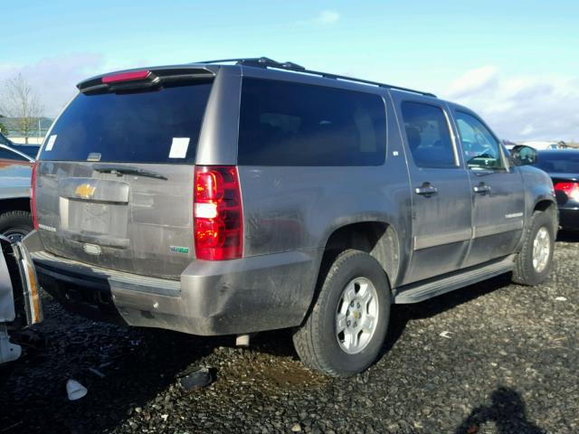 1GNSKJE74CR165345 - 2012 CHEVROLET SUBURBAN K GRAY photo 4