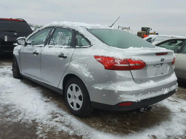 1FADP3E23HL294776 - 2017 FORD FOCUS S SILVER photo 3